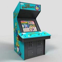 simpsons arcade machine