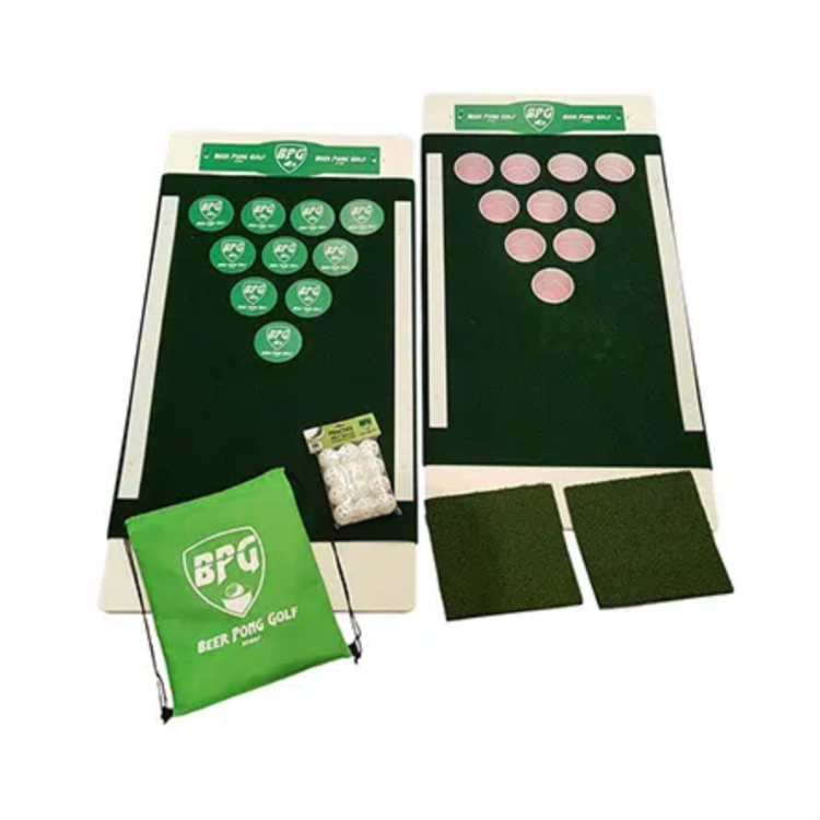 Golf beer pong equipment