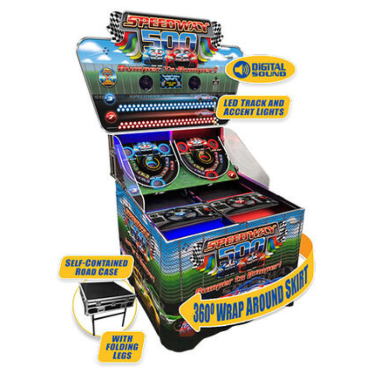 speedway 500 bounce a ball racing game