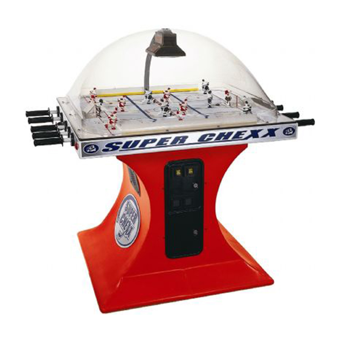 super chexx bubble ice hockey arcade game