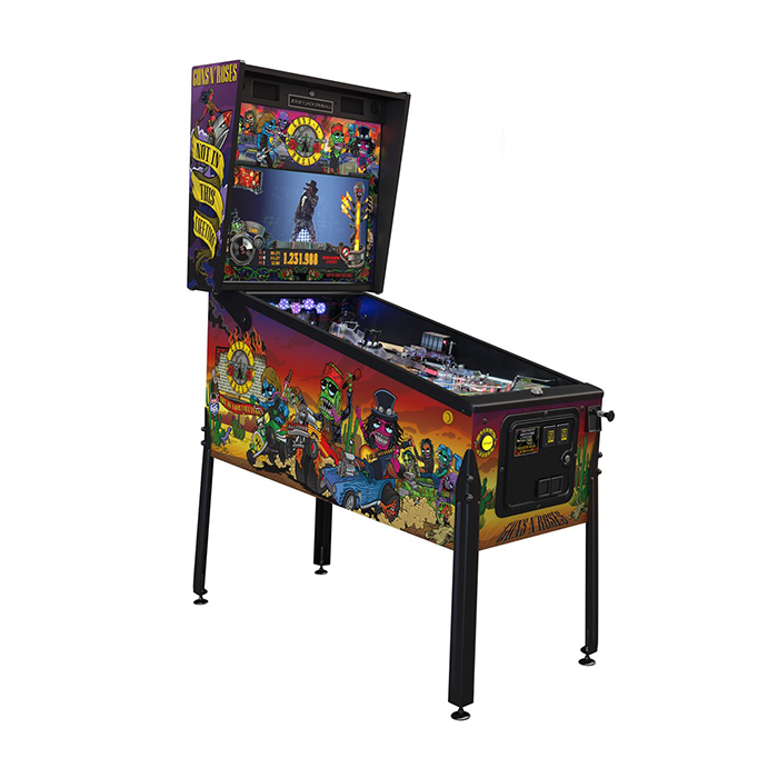 guns n' roses pinball machine