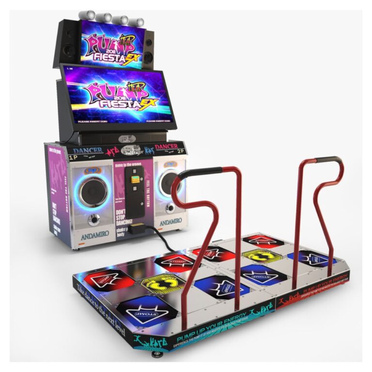 pump it up arcade machine
