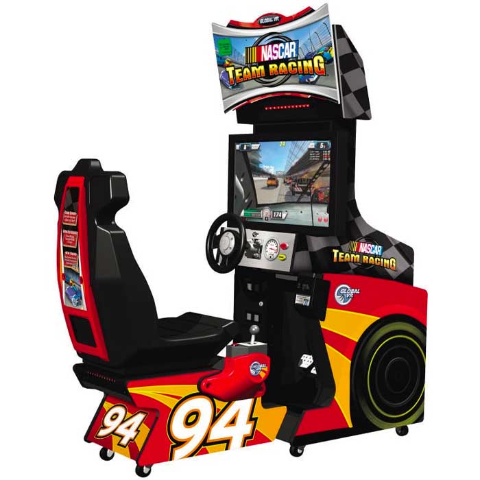 NASCAR Team Racing Arcade Game Rental Des Moines