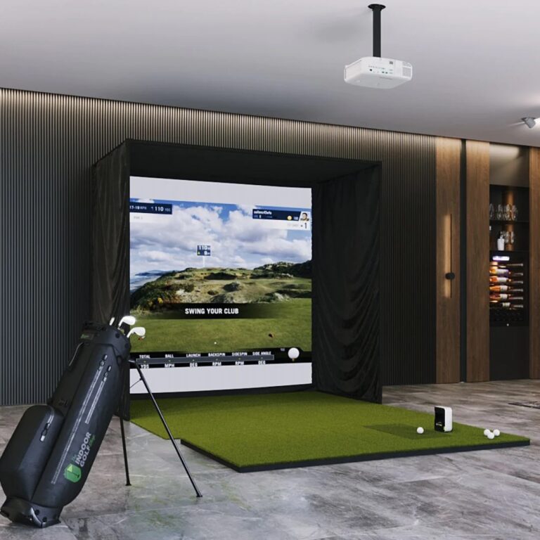 SkyTrak SIG8 Golf Simulator Rental Des Moines IA