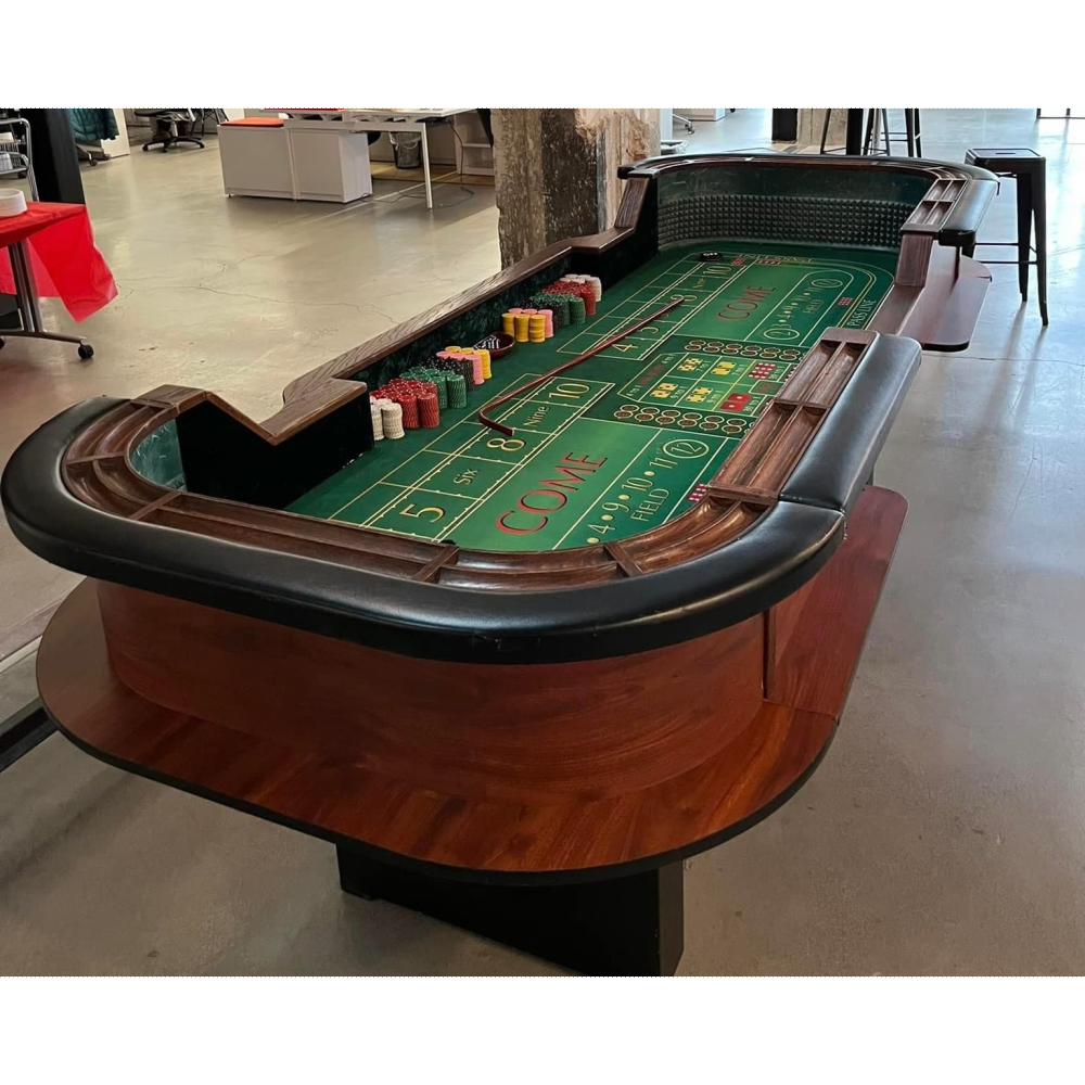 craps table for rent