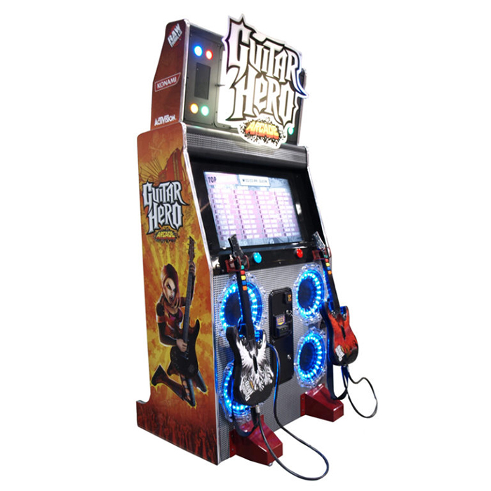 guitar hero machine rentals