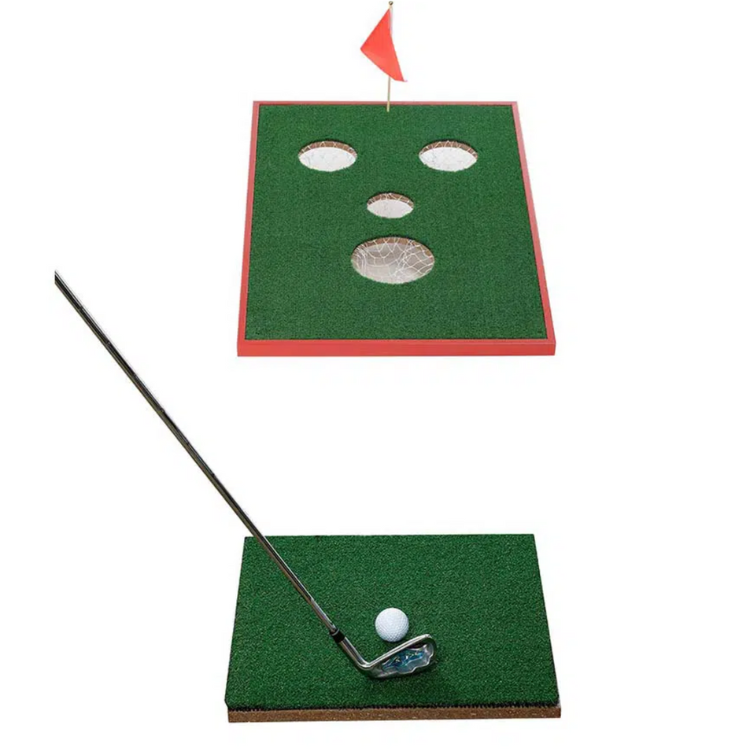 Chipping golf game green