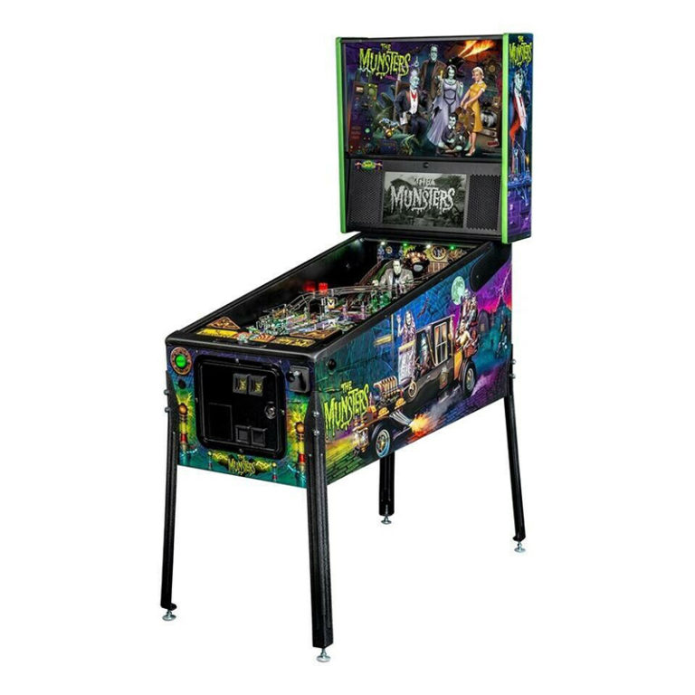 munsters pinball machine rental