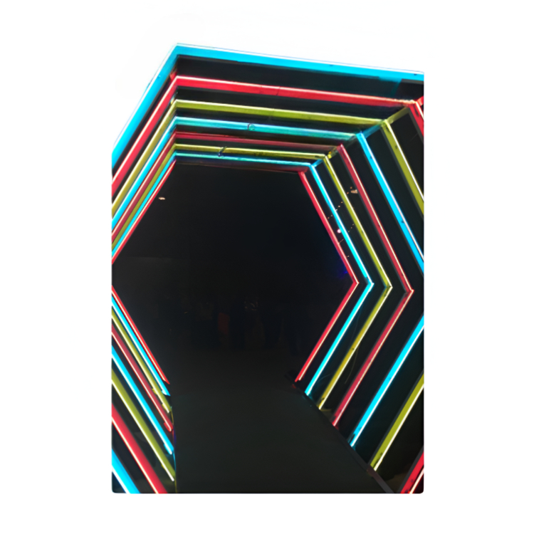 Tunnel Entrance W/ LED Lighting