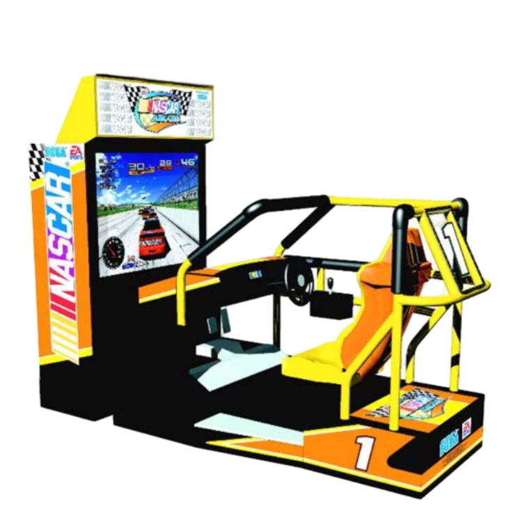 NASCAR Racing (Yellow) Arcade Game