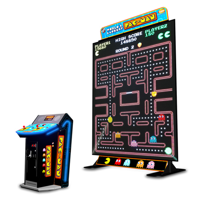 world's largest pac-man arcade game