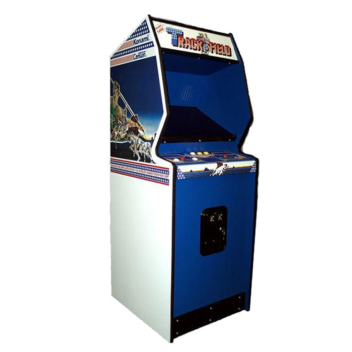 track and field arcade game