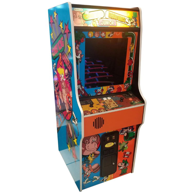 Donkey Kong Super Mario Bros arcade machine