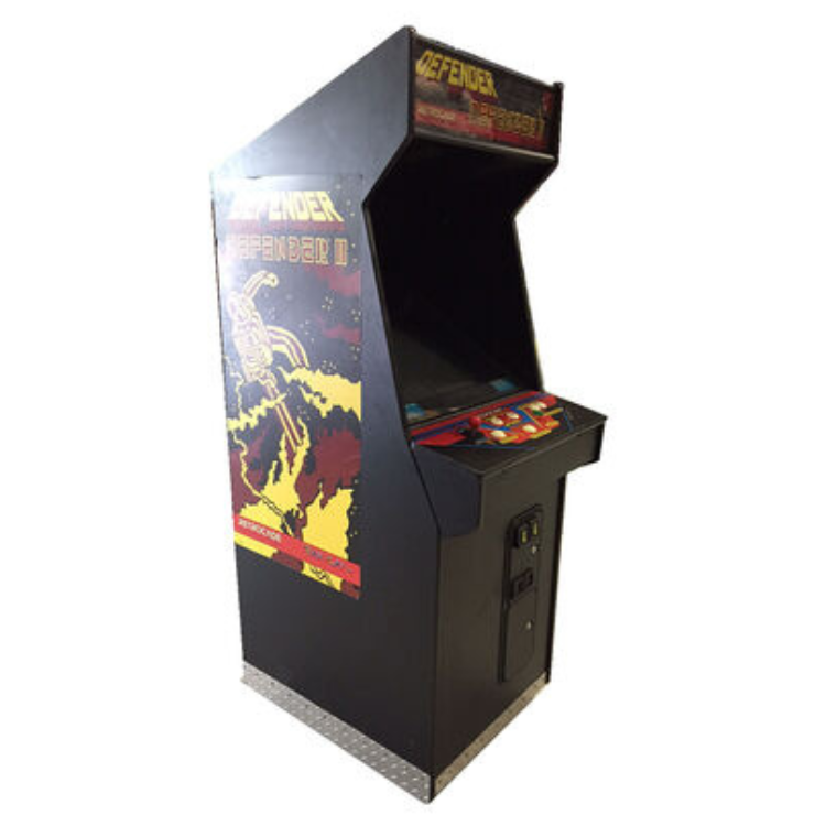 defender arcade machine