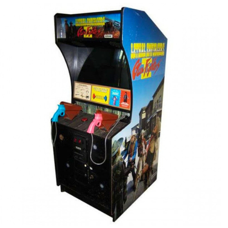 Lethal Enforcers Gunfighters 2 arcade machine