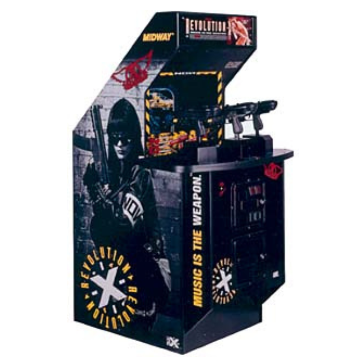 Revolution X Arcade shooting machine