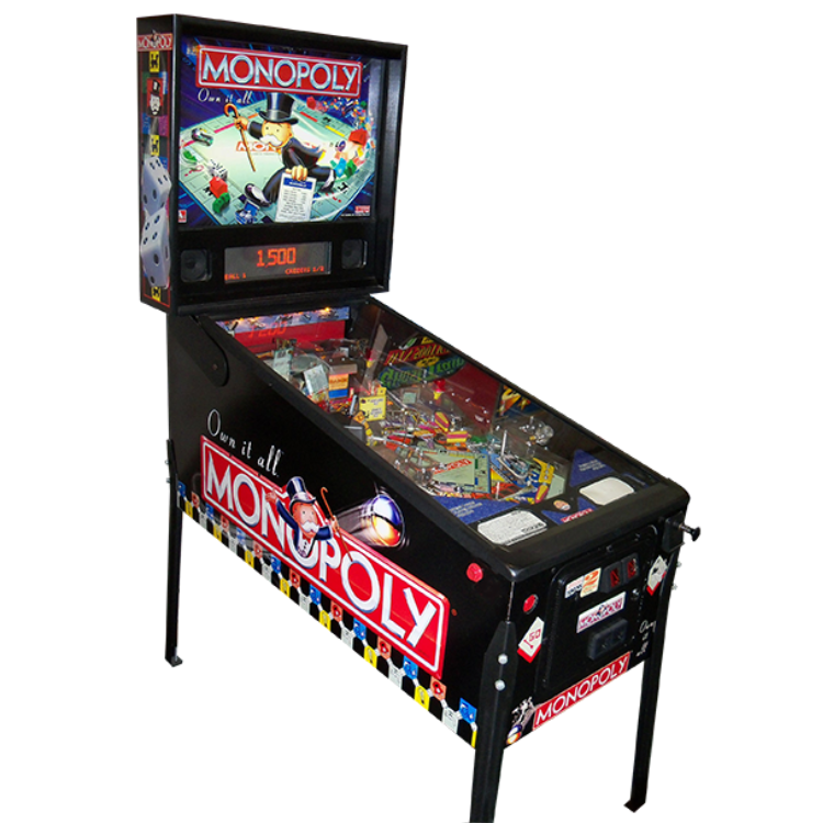 Monopoly pinball machine