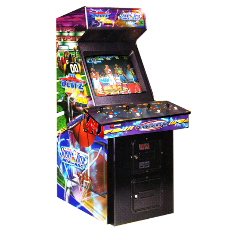 NFL NBA Blitz arcade machine