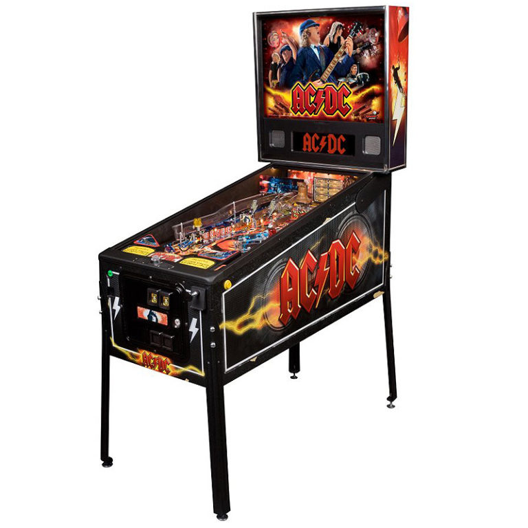 ac/dc pinball machine