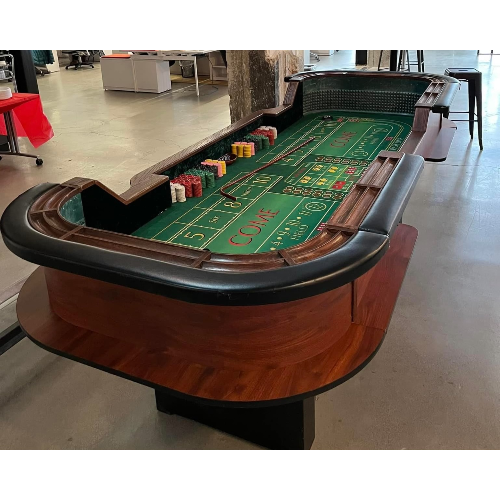 rent a craps table today