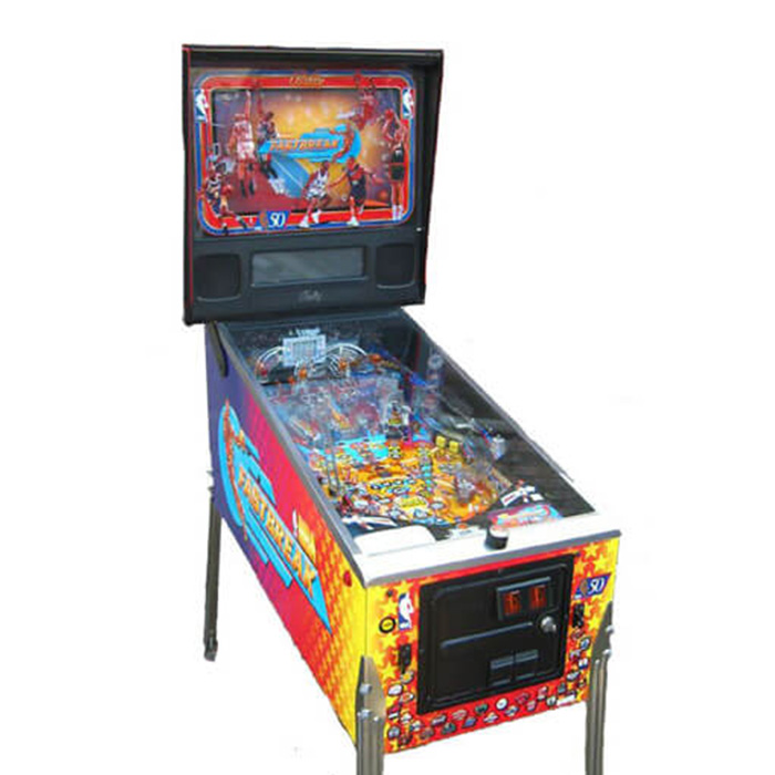 nba fastbreak pinball machine rental nashville tn