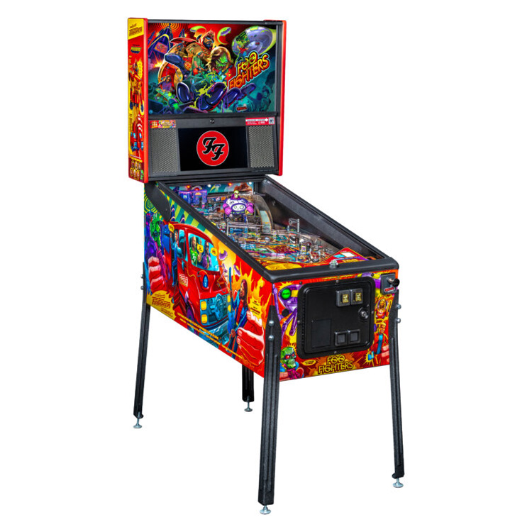 foo fighters pinball machine rental near me