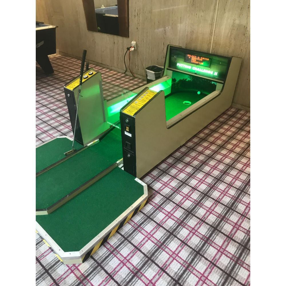 putting challenge arcade game rental
