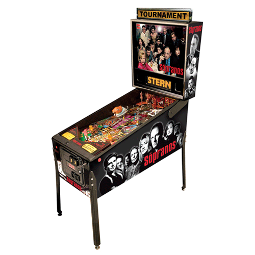The sopranos pinball machine