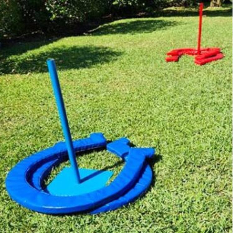 Giant Horseshoes outdoor game