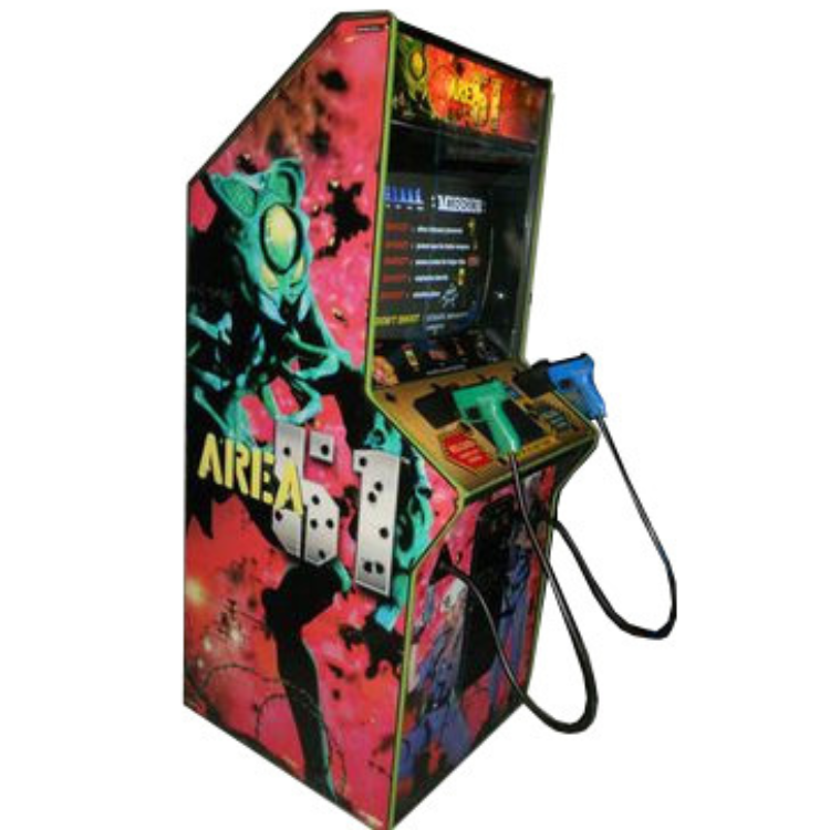 Area 51 arcade shooter game