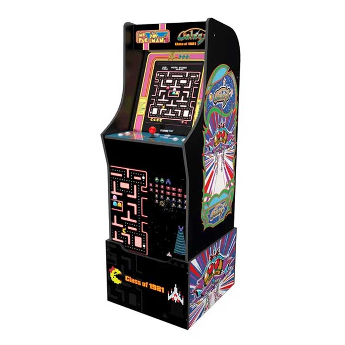 Ms. Pac-Man and Galaga Arcade Game Machine For rent