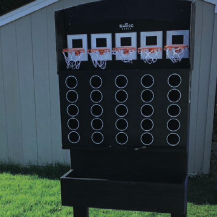 mini basketball connect four game