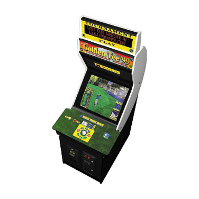 golden tee 99 golf arcade game
