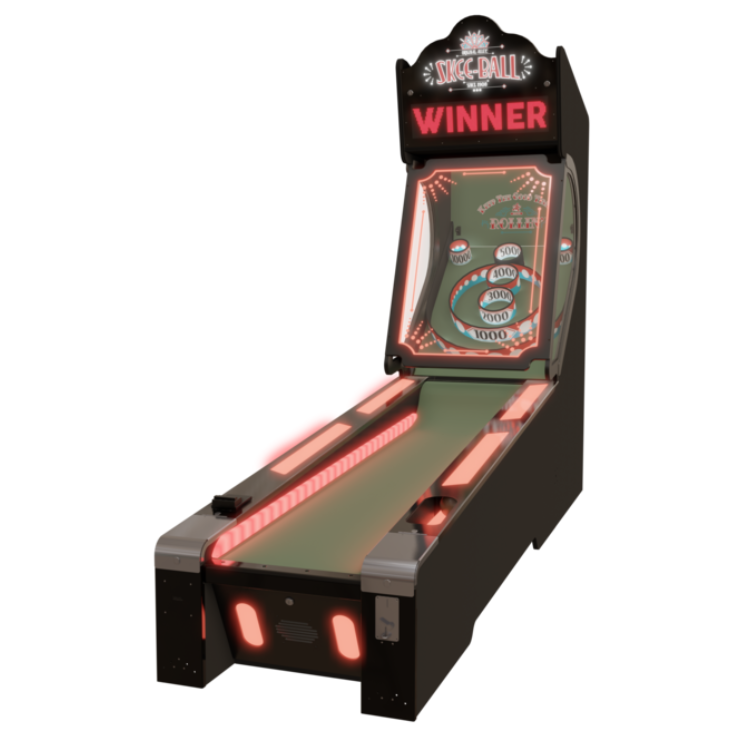 LED skeeball