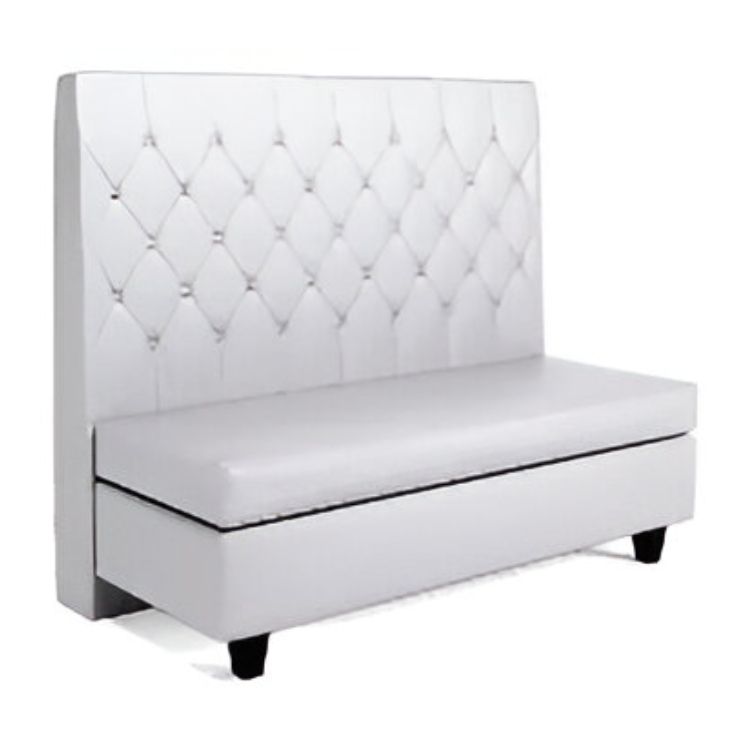 White High Back Couch