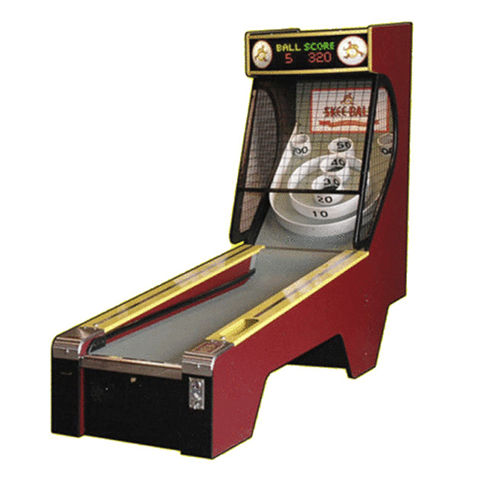 skee-ball arcade game machine