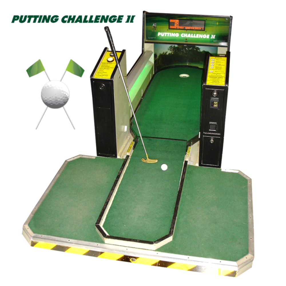 putting challenge arcade game