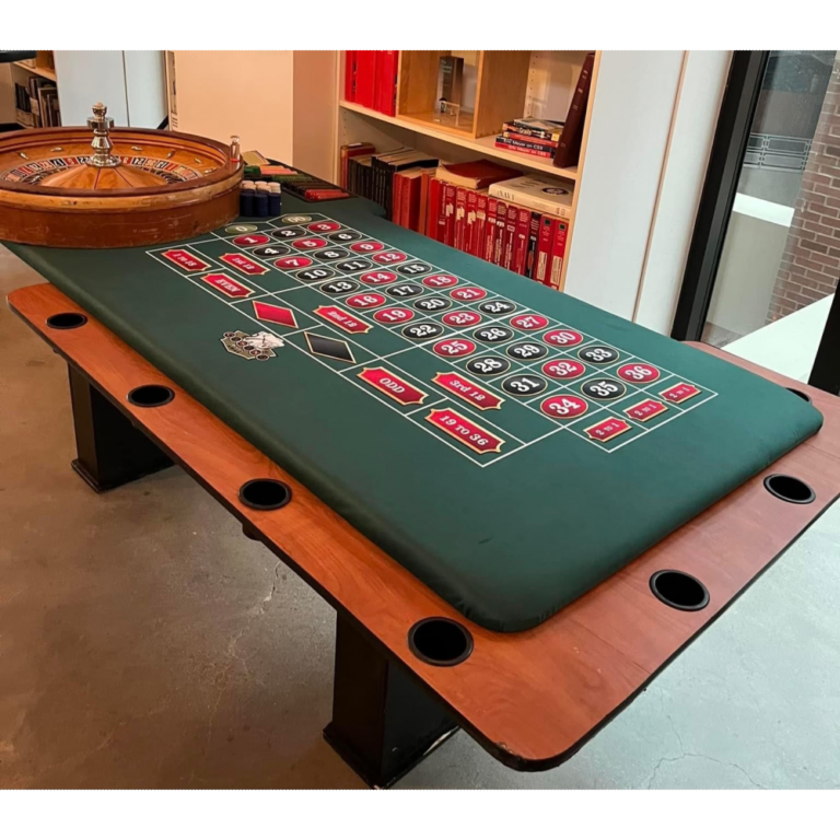 roulette table for rent