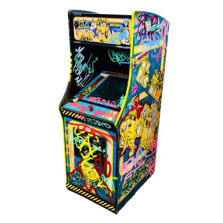 Ms Pac Man Graffiti Arcade Game