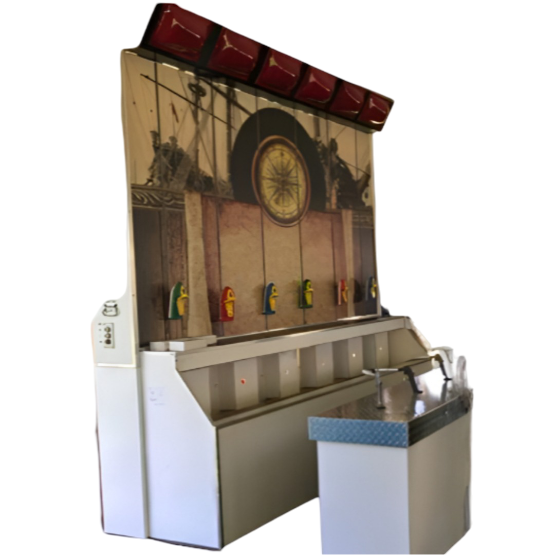 Water Race 6 Player Arcade Game