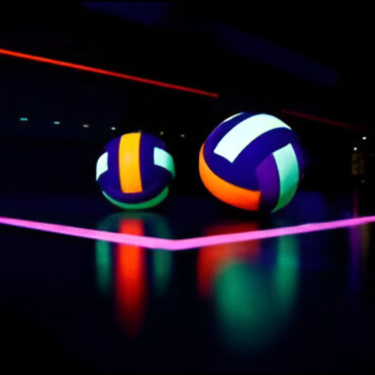 Blacklight Volleyball