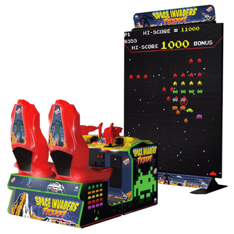 Worlds Largest Space Invaders game.