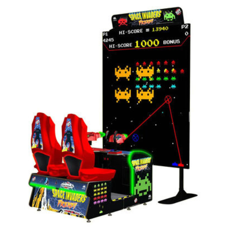 giant space invaders machine