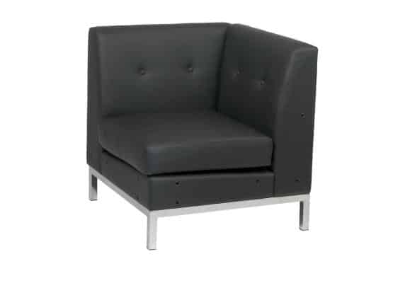 Black Corner Chair