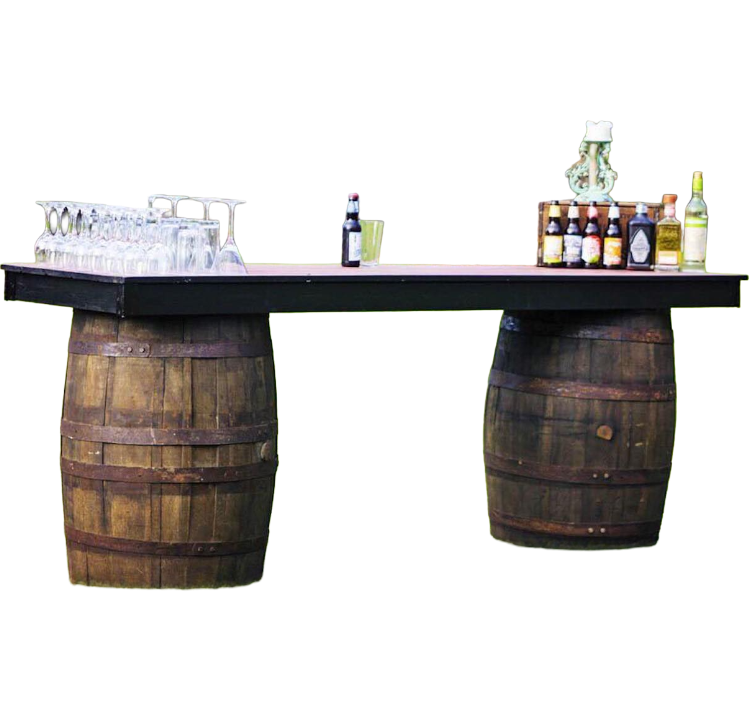 Whiskey Barrel Bar