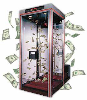 rent our cash cube machine today!